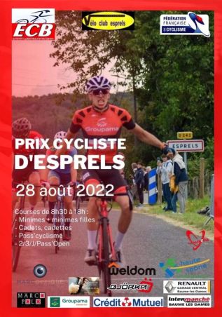 Prix cycliste d'Esprels le 28 Août 2022